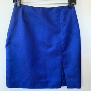 Vintage Escada Electric Blue Mini Skirt